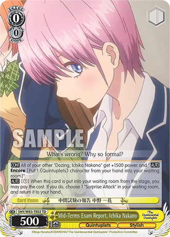 Mid-Terms Exam Report, Ichika Nakano