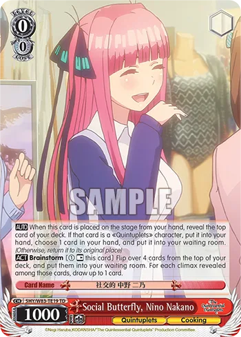 Social Butterfly, Nino Nakano