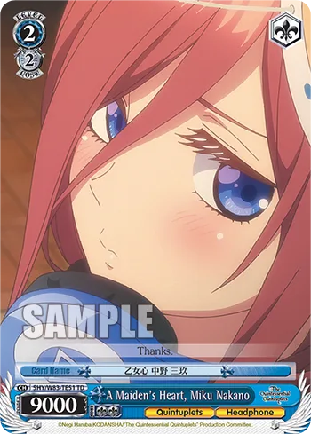 A Maiden's Heart, Miku Nakano