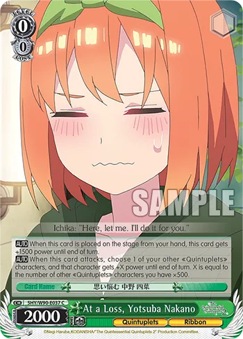 At a Loss, Yotsuba Nakano