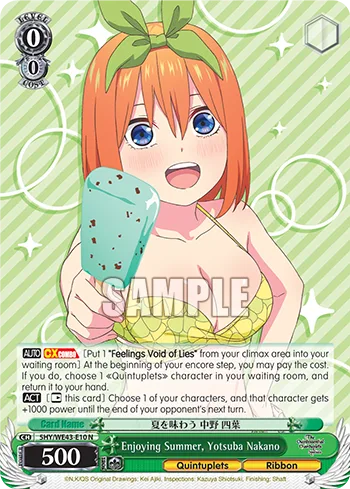 Enjoying Summer, Yotsuba Nakano