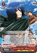""Resisting Fate"" Mikasa