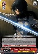 ""Direct Sword"" Mikasa