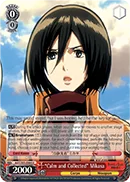 ""Calm and Collected"" Mikasa