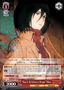 ""Hope in the Darkness of Despair"" Mikasa