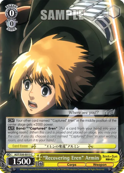 ""Recovering Eren"" Armin