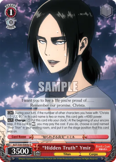 ""Hidden Truth"" Ymir
