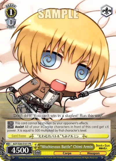 ""Mischievous Battle"" Chimi Armin