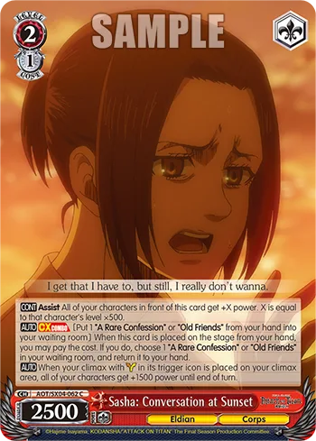Sasha: Conversation at Sunset