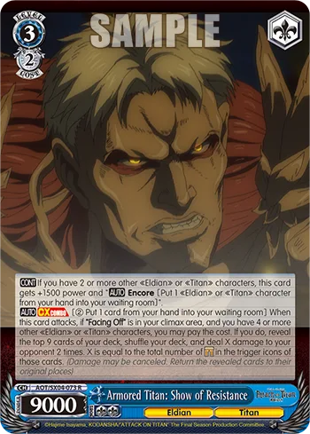 Armored Titan: Show of Resistance