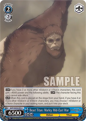 Beast Titan: Marley Mid-East War