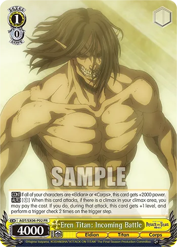 Eren Titan: Incoming Battle