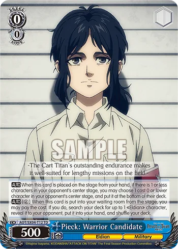 Pieck: Warrior Candidate