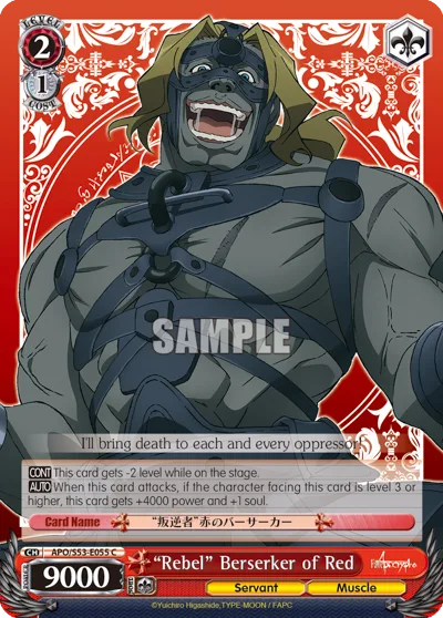""Rebel"" Berserker of Red