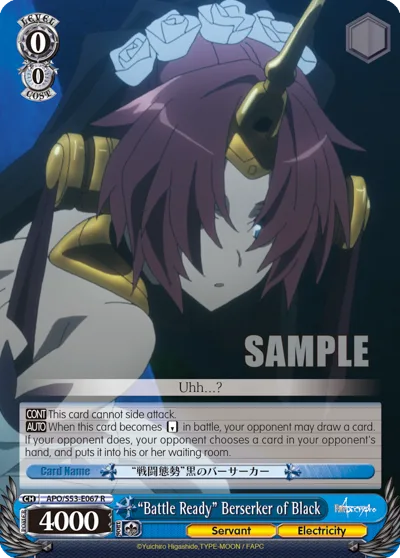 ""Battle Ready"" Berserker of Black