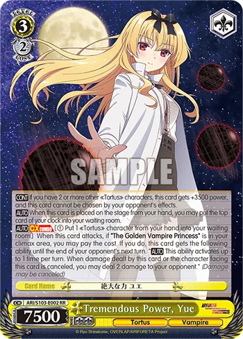 Tremendous Power, Yue