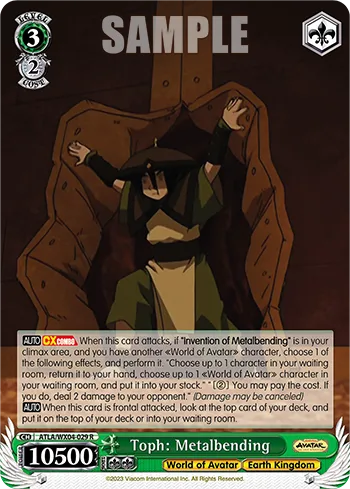 Toph: Metalbending