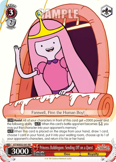 Princess Bubblegum: Sending Off on a Quest