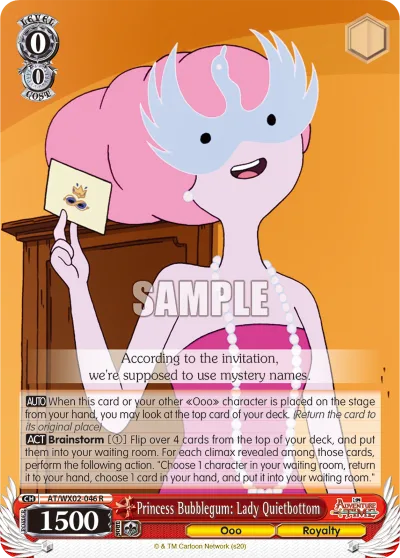 Princess Bubblegum: Lady Quietbottom