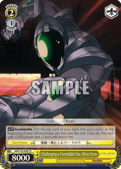 Challenging a Formidable Foe, Silver Crow