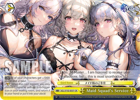Maid Squad's Service