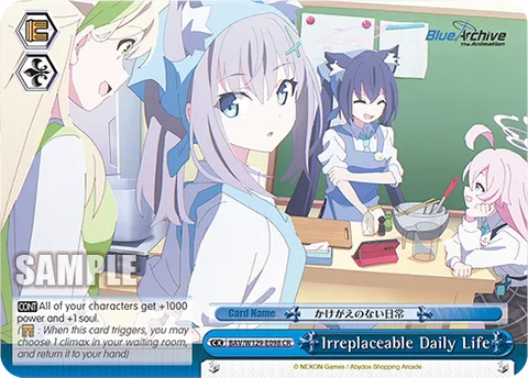 Irreplaceable Daily Life