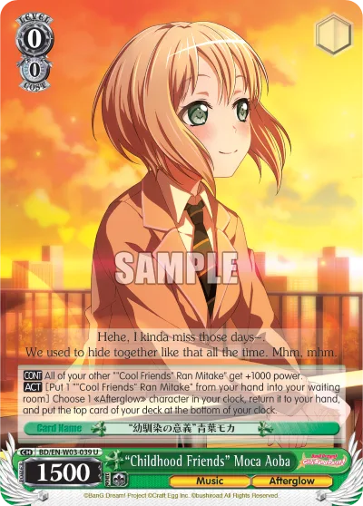""Childhood Friends"" Moca Aoba