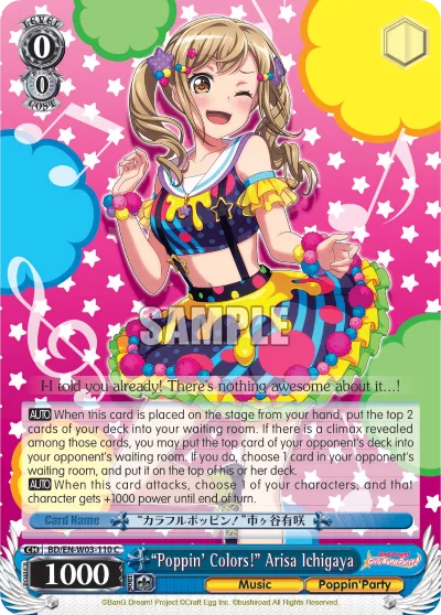 ""Poppin' Colors!"" Arisa Ichigaya