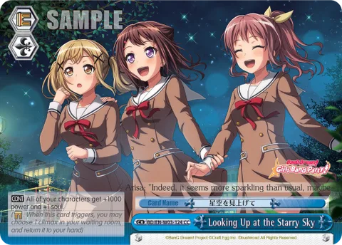 Looking Up at the Starry Sky