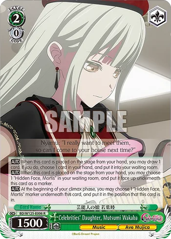 Celebrities' Daughter, Mutsumi Wakaba