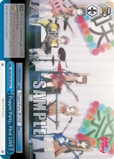 Poppin'Party, First LIVE