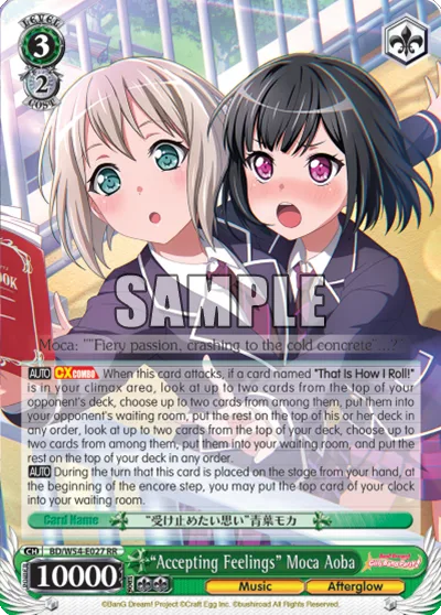 ""Accepting Feelings"" Moca Aoba