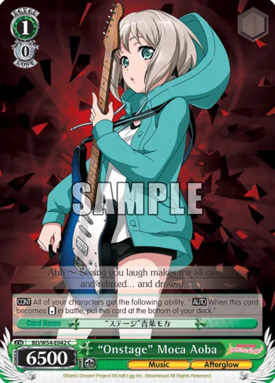 ""Onstage"" Moca Aoba