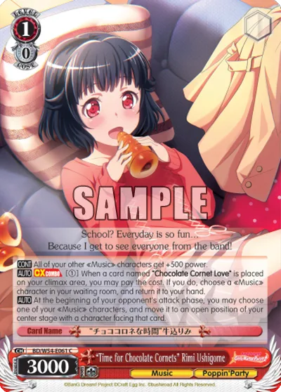 ""Time for Chocolate Cornets"" Rimi Ushigome