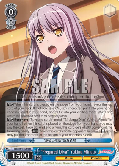 ""Prepared Diva"" Yukina Minato