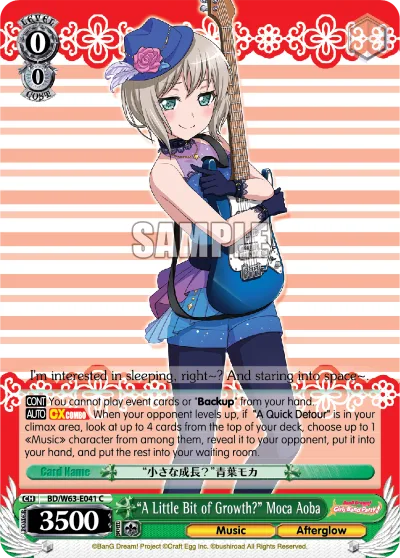 ""A Little Bit of Growth?"" Moca Aoba