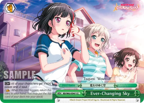 Ever-Changing Sky