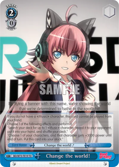 Change the world!