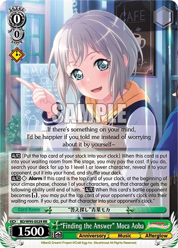 ""Finding the Answer"" Moca Aoba