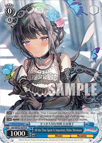 All the Time Spent Is Important, Rinko Shirokane