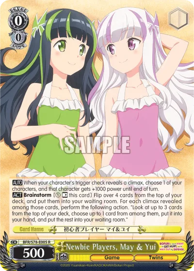Newbie Players, May & Yui