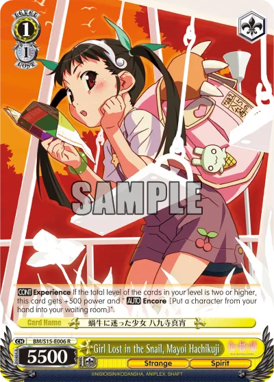 Girl Lost in the Snail, Mayoi Hachikuji