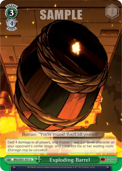 Exploding Barrel