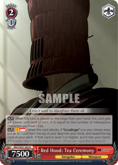 Red Hood: Tea Ceremony