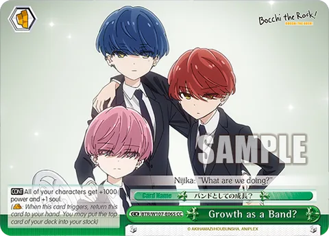 Growth as a Band?
