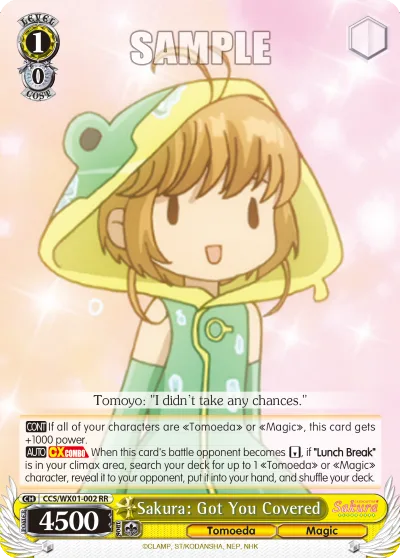 Sakura: Got You Covered