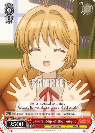 Sakura: Slip of the Tongue