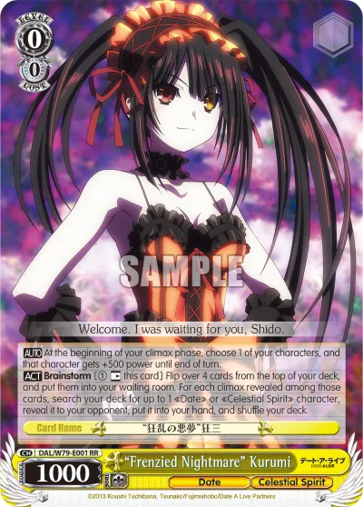 ""Frenzied Nightmare"" Kurumi