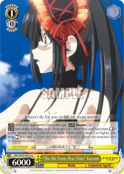 ""The Me From That Time"" Kurumi