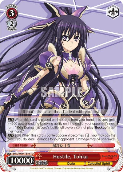 Hostile, Tohka